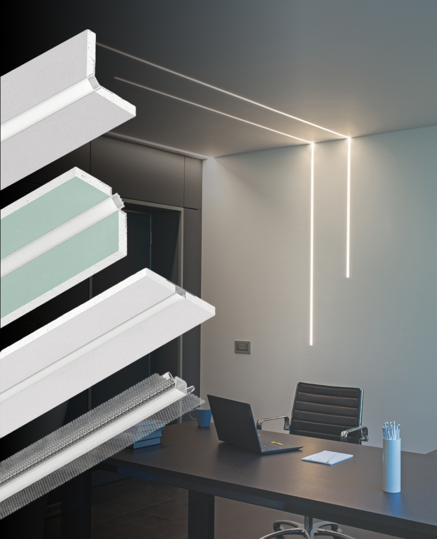 Profili in Cartongesso Novalux: Cartoon Light, eccellenza italiana Profili in Cartongesso Novalux: Cartoon Light, eccellenza italiana